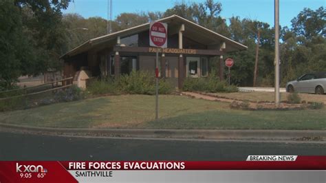 Home evacuations underway due to Bastrop wildfire